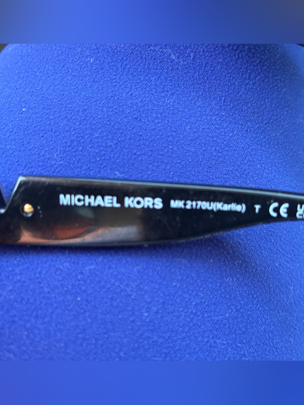 Michael Kors Tortoiseshell Brown Gradient Sunglasses with Gold MK Logo - Picture 4 of 5